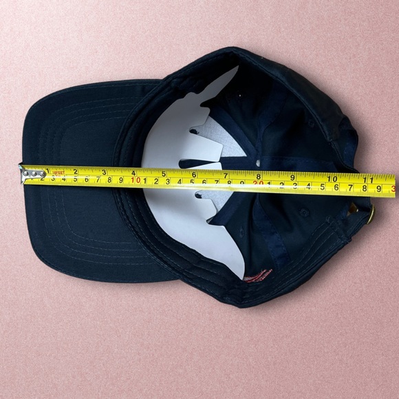 Delta Air Lines Head Gear Baseball hat One size fits most Black Logo New - Picture 9 of 14